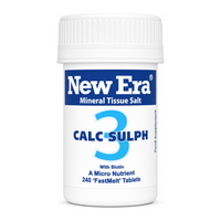 New Era No. 3 Calc. Sulph. by New Era — front view showing product label and branding, studio product photo on white background