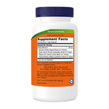 Now Ojibwa Herbal Extract 450 mg 180 vcaps by Now — back view showing ingredients and product details, studio product photo on white background