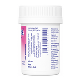 New Era Combination D - for normal healthy skin 240 tablets by New Era Natural Remedies — back view showing ingredients and product details, studio product photo on white background