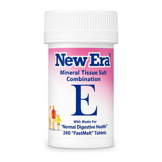 New Era Combination E - Normal Digestive Health by New Era — front view showing product label and branding, studio product photo on white background