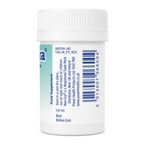 New Era Combination L - Sedentary Lifestyle. 240 tablets by New Era Natural Remedies — back view showing ingredients and product details, studio product photo on white background