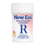 New Era Combination R for Teething Age Infants. 240 tabs by New Era Natural Remedies — front view showing product label and branding, studio product photo on white background