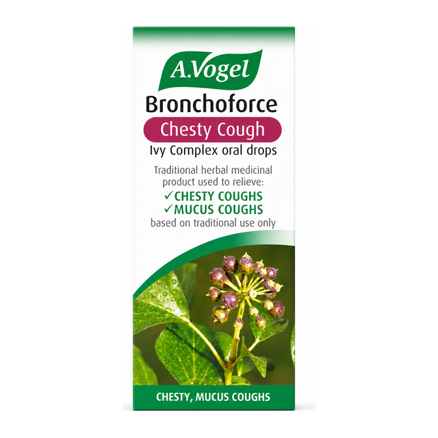 A.Vogel Bronchoforce by A.Vogel Natural Remedies — front view showing product label and branding, studio product photo on white background