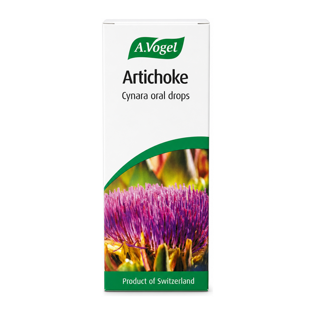 A.Vogel Artichoke Cynara Drops by A.Vogel Natural Remedies — front view showing product label and branding, studio product photo on white background