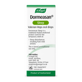 A.Vogel Dormeasan by A.Vogel Natural Remedies — back view showing ingredients and product details, studio product photo on white background