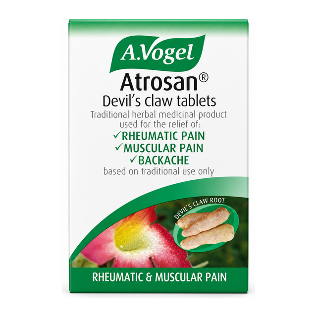 A.Vogel Atrosan Devil's Claw by A.Vogel Natural Remedies — front view showing product label and branding, studio product photo on white background