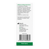 A.Vogel Pollinosan Allergy Nasal Spray by A.Vogel Natural Remedies — back view showing ingredients and product details, studio product photo on white background