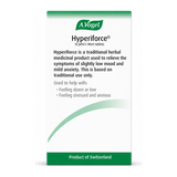 A.Vogel Hyperiforce Tablets by A.Vogel Natural Remedies — back view showing ingredients and product details, studio product photo on white background