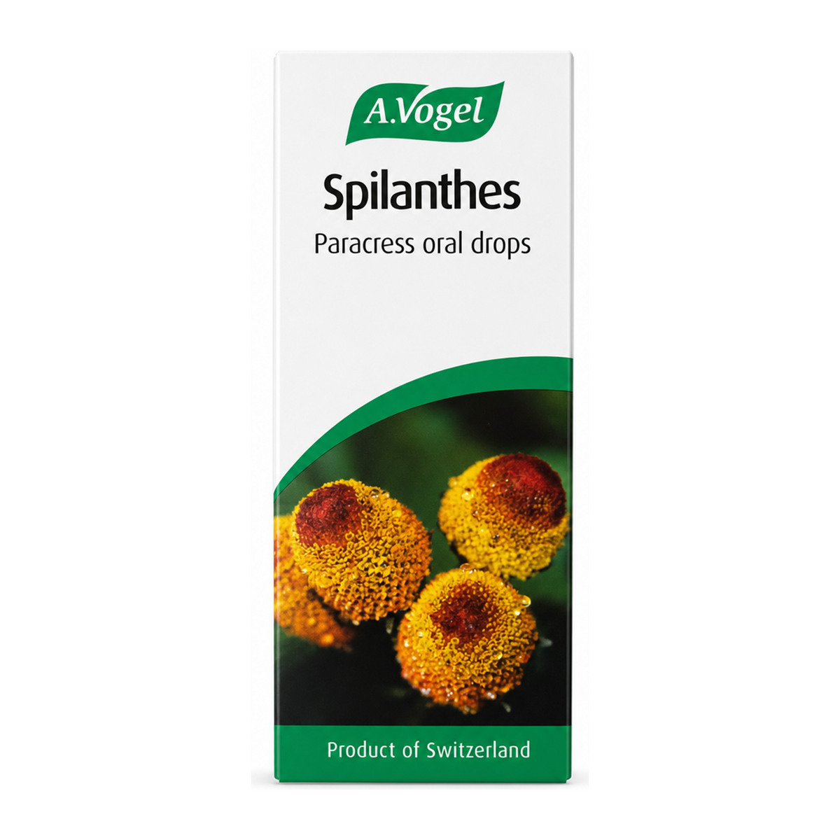 A.Vogel Spilanthes Drops by A.Vogel Natural Remedies — front view showing product label and branding, studio product photo on white background