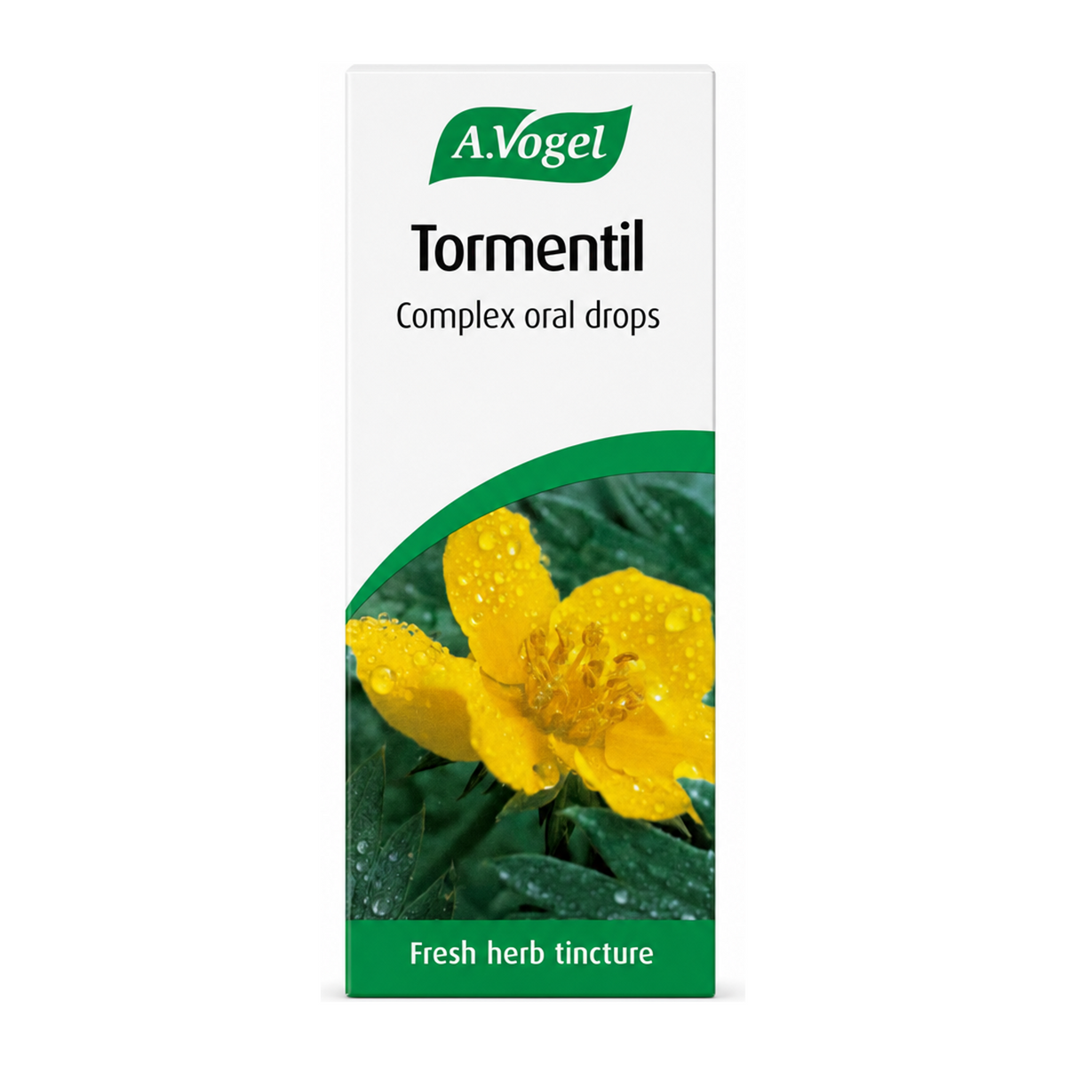 A.Vogel Tormentil Complex Drops by A.Vogel Natural Remedies — front view showing product label and branding, studio product photo on white background