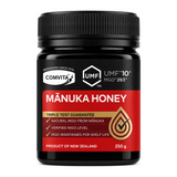 Comvita UMF 10+ Manuka Honey by Comvita Food & Drinks — front view showing product label and branding, studio product photo on white background