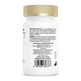 Nature's Plus Source of Life Garden Organic Vitamin K2 120mcg by NaturesPlus Natural Remedies — back view showing ingredients and product details, studio product photo on white background