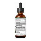 Milk Thistle Seed by Nature's Answer Natural Remedies — back view showing ingredients and product details, studio product photo on white background