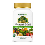 Nature's Plus Source of Life Garden Women's Multi by NaturesPlus Natural Remedies — front view showing product label and branding, studio product photo on white background