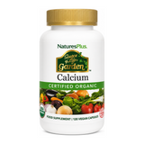 Nature's Plus SOL Garden Calcium 1000mg by NaturesPlus Natural Remedies — front view showing product label and branding, studio product photo on white background