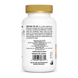Nature's Plus SOL Garden Calcium 1000mg by NaturesPlus Natural Remedies — back view showing ingredients and product details, studio product photo on white background