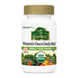 Source of Life Garden Organic Women's Daily Tabs by NaturesPlus Natural Remedies — front view showing product label and branding, studio product photo on white background