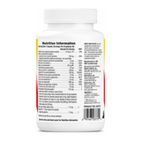 HEMA-PLEX Capsules by NaturesPlus Natural Remedies — back view showing ingredients and product details, studio product photo on white background