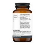 Viridian Echinacea purpurea/angustifolia by Viridian Natural Remedies — back view showing ingredients and product details, studio product photo on white background