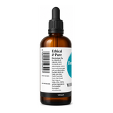 Viridian Electrolyte Fix Liquid by Viridian Natural Remedies — back view showing ingredients and product details, studio product photo on white background