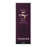 Viridian Organic Repair 5 Serum by Viridian Natural Beauty — front view showing product label and branding, studio product photo on white background