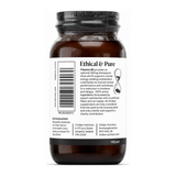Viridian Vitamin B5 350mg by Viridian Natural Remedies — back view showing ingredients and product details, studio product photo on white background