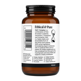 Viridian NAC+ by Viridian Natural Remedies — back view showing ingredients and product details, studio product photo on white background