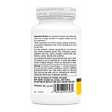 Natures Plus Sustained Release Biotin 10,000 mcg 90 Tablets by NaturesPlus Natural Remedies — back view showing ingredients and product details, studio product photo on white background