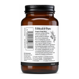Viridian Nutrition Oregon Grape Root Extract by Viridian Natural Remedies — back view showing ingredients and product details, studio product photo on white background