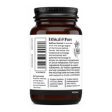 Viridian Saffron Extract by Viridian Natural Remedies — back view showing ingredients and product details, studio product photo on white background
