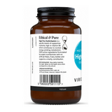 Viridian HIGH FIVE Multivit & Mineral Formula by Viridian Natural Remedies — back view showing ingredients and product details, studio product photo on white background