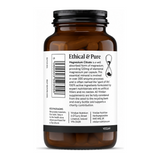 Viridian Magnesium Citrate by Viridian Natural Remedies — back view showing ingredients and product details, studio product photo on white background