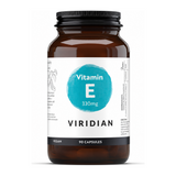 Viridian Vitamin E 400IU by Viridian Natural Remedies — front view showing product label and branding, studio product photo on white background