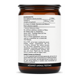 Viridian Vitamin E 400IU by Viridian Natural Remedies — ingredients side panel, studio product photo on white background