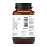 Viridian Magnesium Citrate (100mg) w/ B6 (25mg) by Viridian Natural Remedies — back view showing ingredients and product details, studio product photo on white background