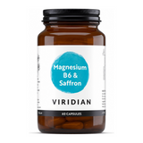 Viridian Magnesium B6 & Saffron by Viridian Natural Remedies — front view showing product label and branding, studio product photo on white background