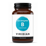 Viridian Co-enzyme B-Complex by Viridian Natural Remedies — front view showing product label and branding, studio product photo on white background