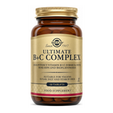 Solgar Ultimate B+C Complex by Solgar Natural Remedies — front view showing product label and branding, studio product photo on white background
