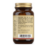 Solgar L-Glutamine 500 mg by Solgar Natural Remedies — back view showing ingredients and product details, studio product photo on white background