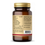 Solgar Folacin (Folic Acid) 400 mcg by Solgar Natural Remedies — back view showing ingredients and product details, studio product photo on white background