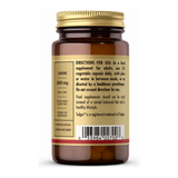 Solgar Taurine 500 mg by Solgar Natural Remedies — back view showing ingredients and product details, studio product photo on white background