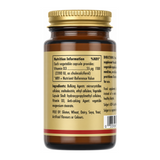 Solgar Vitamin D3 (Cholecalciferol) 2200 IU by Solgar Natural Remedies — ingredients side panel, studio product photo on white background