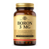 Solgar Boron 3 mg by Solgar Natural Remedies — front view showing product label and branding, studio product photo on white background