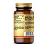 Solgar Vitamin D3 (Cholecalciferol) 1000 IU by Solgar Natural Remedies — back view showing ingredients and product details, studio product photo on white background