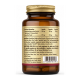 Solgar Deglycyrrhised Licorice Root Extract Vegicaps 60 by Solgar Natural Remedies — back view showing ingredients and product details, studio product photo on white background