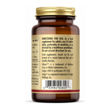 Solgar Chelated Zinc by Solgar Natural Remedies — back view showing ingredients and product details, studio product photo on white background