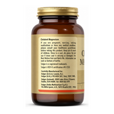 Solgar Chelated Magnesium by Solgar Natural Remedies — back view showing ingredients and product details, studio product photo on white background