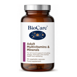 Biocare Adult Multivitamins & Minerals by BioCare Natural Remedies — front view showing product label and branding, studio product photo on white background