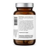 Biocare Magnesium Glycinate 60 Capsule by BioCare Vitamin & Mineral Supplements — back view showing ingredients and product details, studio product photo on white background
