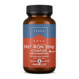 Terranova Easy Iron 20mg Complex by Terranova Natural Remedies — front view showing product label and branding, studio product photo on white background